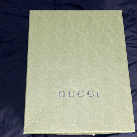 Slightly authentic used worn Gucci sneakers once maybe twice - Picture 11 of 12